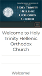 Mobile Screenshot of holytrinitygocchicago.com